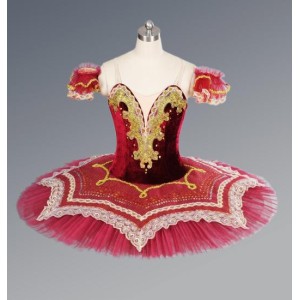 Classical Adult Dance Red Professional Ballet TUTU