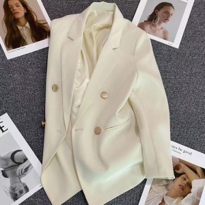 Bright color small suit jacket for women, Spring and Autumn 2025 new Korean version versatile temperament, small and casual, cross-border foreign trade